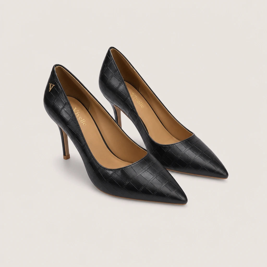 Vivienne – Noir Croc